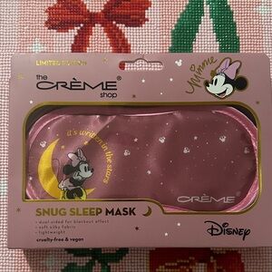 Disney x The Crème Shop Pink Snug Sleep Mask